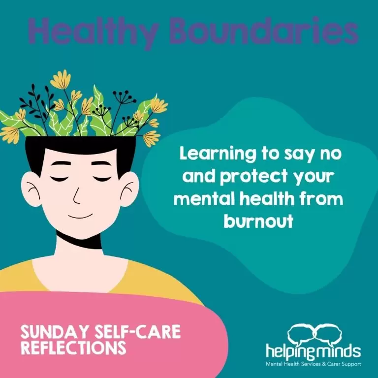 Setting Healthy Boundaries: Learning to say no and protect your mental health from burnout